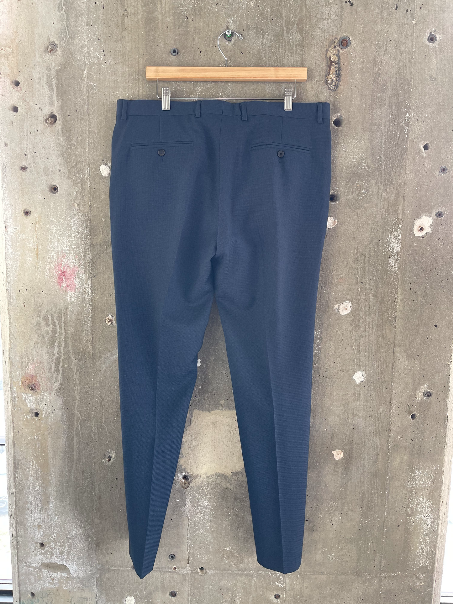 Sandro Paris Birdseye Blue Trousers
